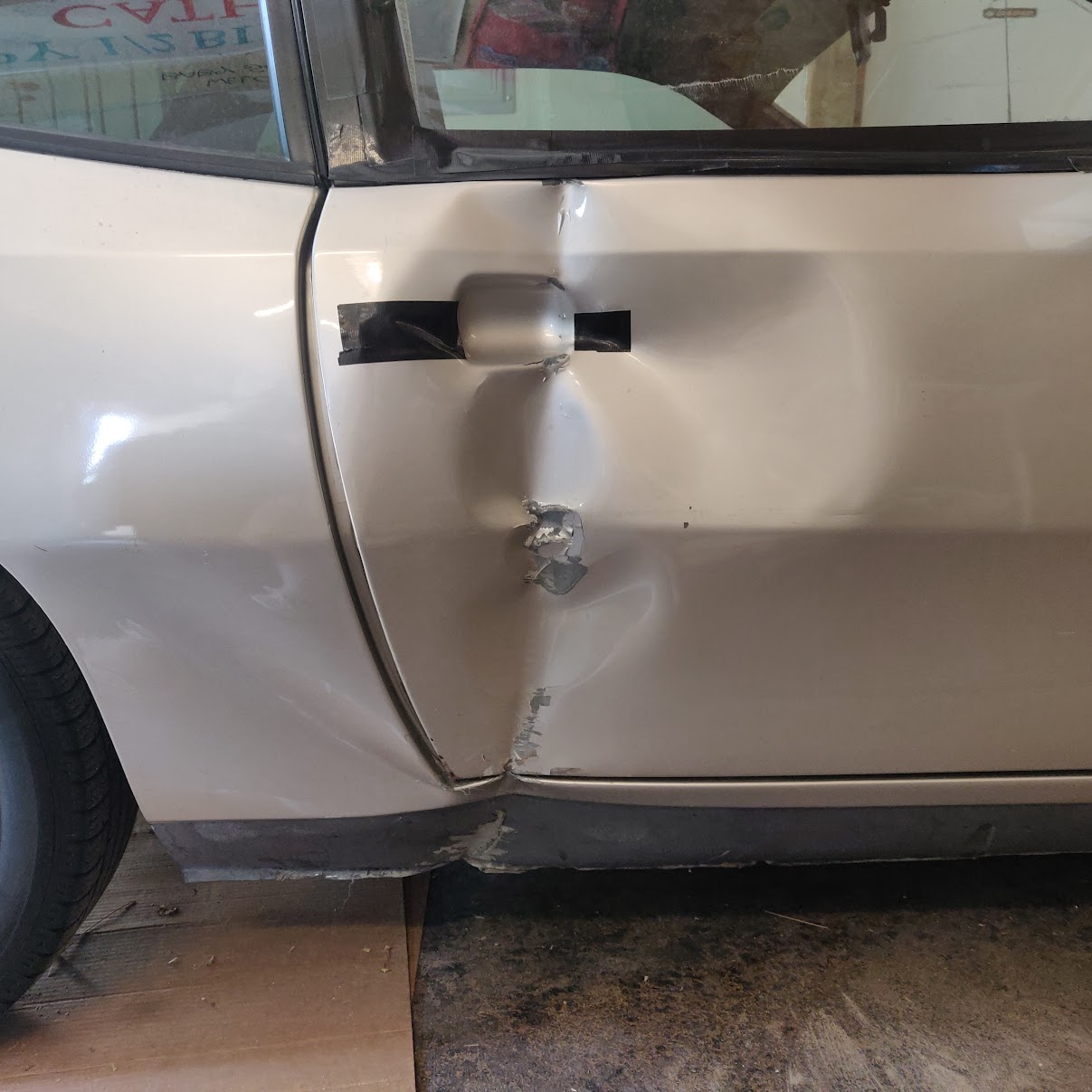 Offroading incident and car repair determination